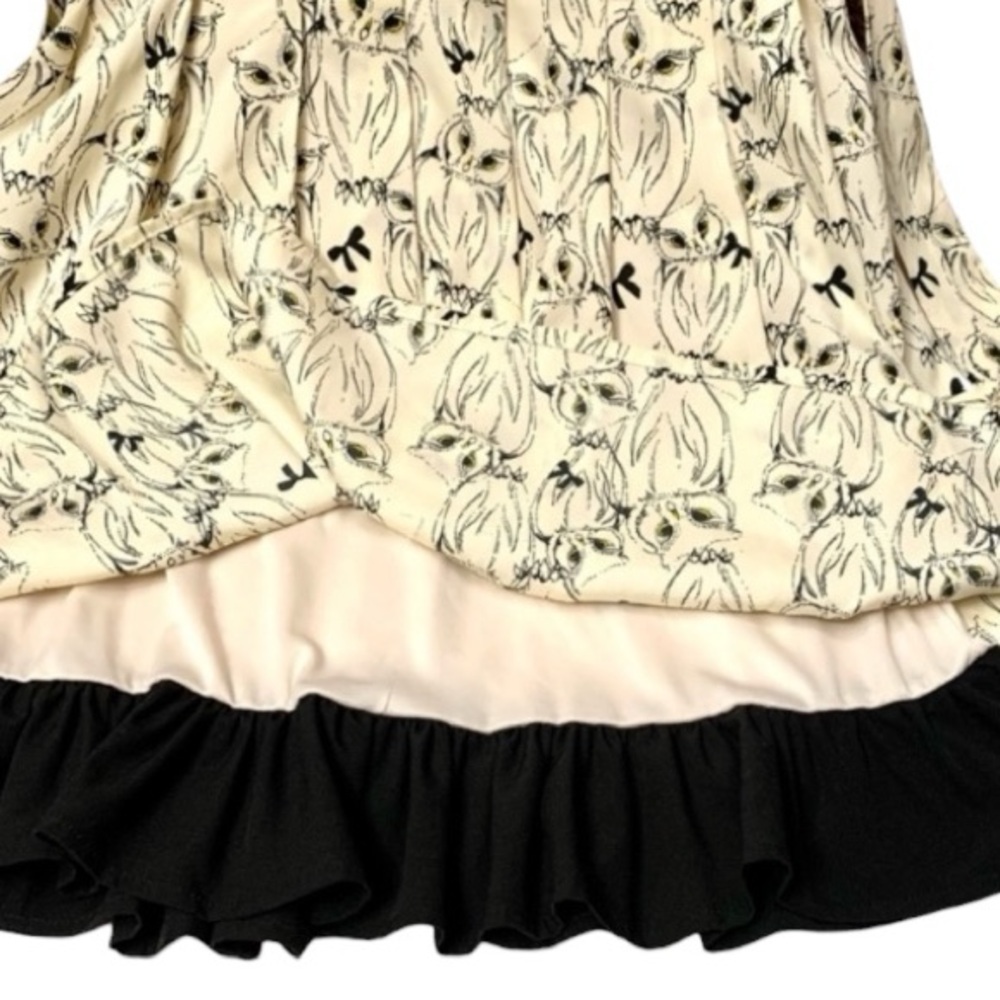 ASOS, "Yumi" sleeveless print dress in an all over owl print- 2/4 - Picture 9 of 11
